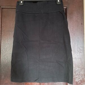 American Apparel Black Pencil Skirt XL